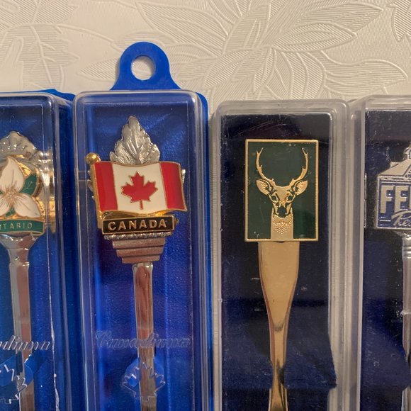 Lot of 4: Canada collector spoons - Picture 2 of 3